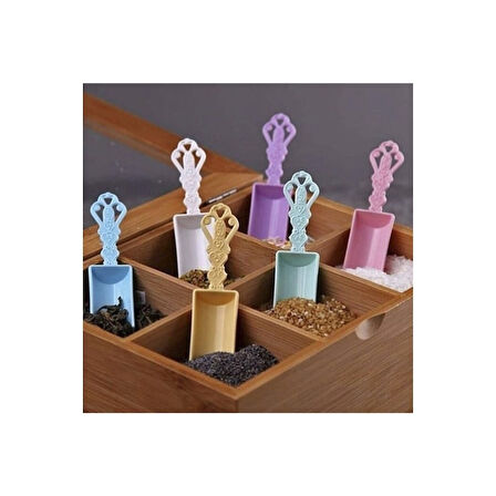 Çok Renkli 6'lı Baharat Küregi