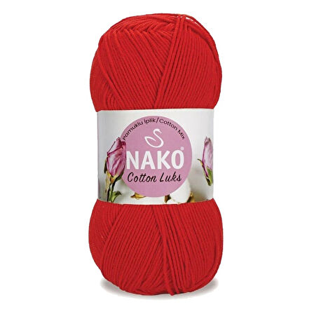 5 Adet Cotton Lüks Yelek Tunik Kazak Bluz Hırka İpi Yünü Kırmızı 97573