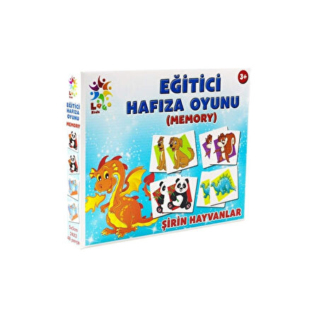 Laço Puzzle Lc022 Eğitici Hafıza Oyunu Şirin Hayvanlar