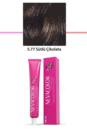 Premium 5.77 Sütlü Çikolata - Kalıcı Krem Saç Boyası 2 X 50 g Tüp