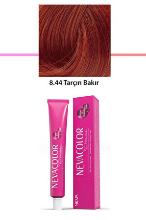Premium 8.44 Tarçın Bakır - Kalıcı Krem Saç Boyası 2 X 50 g Tüp
