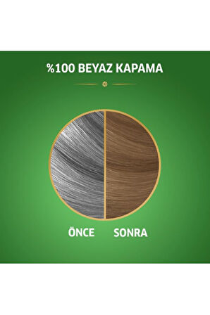 Naturals Saç Boyası Açık Küllü Kumral 8/1 2x Paket