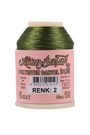 3 Adet Altınbaşak Oya ve Dantel İpi 20 gr - Royaleks - No: 002