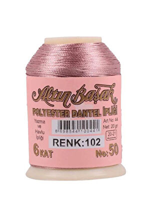 3 Adet Altınbaşak Oya ve Dantel İpi 20 gr - Royaleks - No: 102