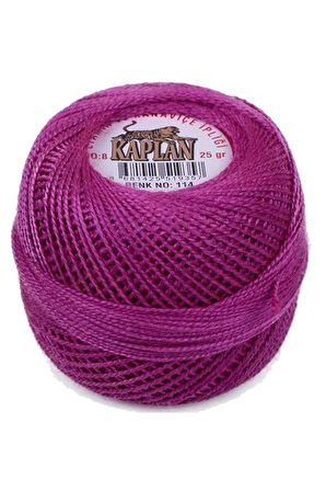 Kaplan Etamin Ve Kanaviçe İpi 8 No Kod/Renk: 114 - Royaleks