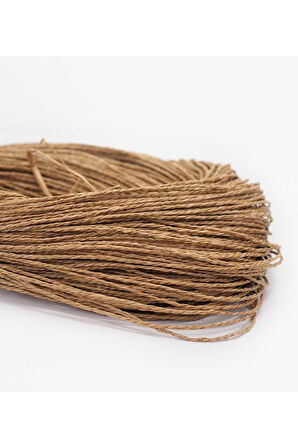 Koyu Kese Kağıdı Renk Çile Kağıt İp Çanta Ipi Supla Ipi No:39 - (550-600 gr)