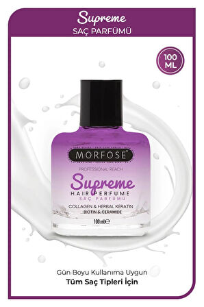 Supreme Saç Parfümü 100 ML - Mat ve Kuru Saçlar İçin - mrfs
