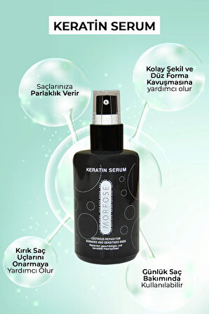 Keratin Saç Serumu 75 ML - Yıpranmış Saçlar için - mrfs