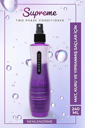 Çift Fazlı Supreme Kondisyoner Fön Suyu 240 ML - mrfs