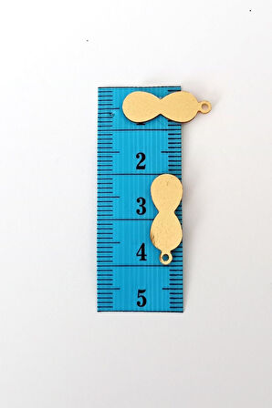 Oya Abiye Bileklik Kolye Pleksi Metalik Plastik Pul Altın Renk 8 gram 40 adet - BNC480