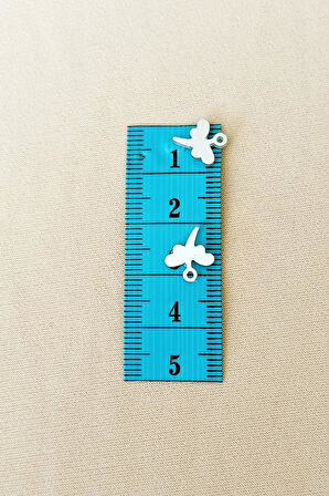 Oya Abiye Bileklik Kolye Pleksi Metalik Plastik Pul Gümüş Renk 24 gram 270 adet - BNC563