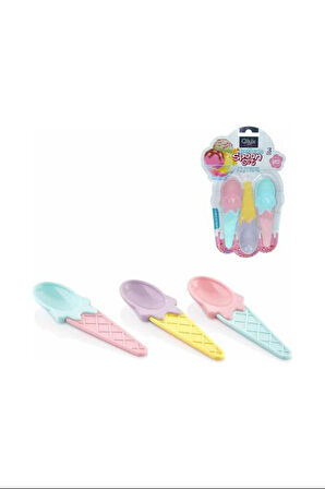 Karnaval Dondurma Kaşığı 3 Adet ROYALEKS-L716