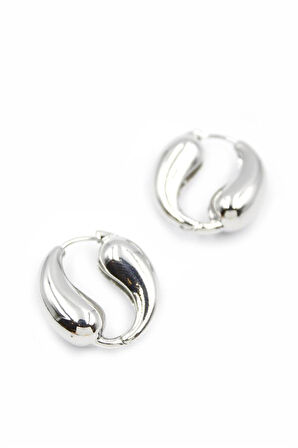 Damla Küpe - Gümüş