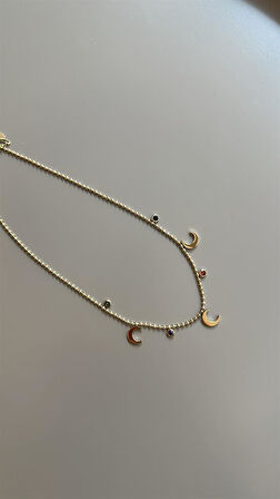 Xuping Zincir Kolye-45cm - 14K Altın