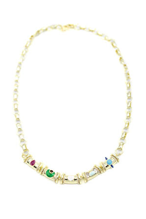 Simge Zincir Kolye - Altın