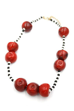 Kiraz Kolye - Kırmızı