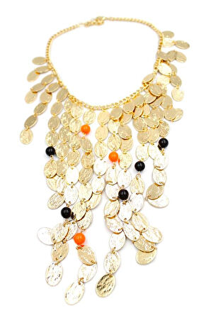 Pullu Kolye - Altın