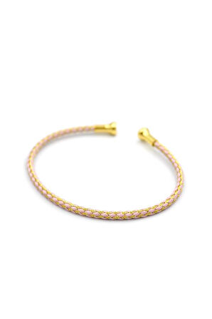 Örgü Pndr Bileklik - Pembe