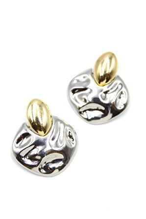 Metal Küpe - ÇOK RENKLİ