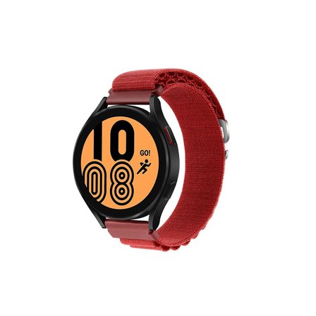 Watch 20mm Kr410 Kumaş Kordon (saat Değildir) - Kırmızı