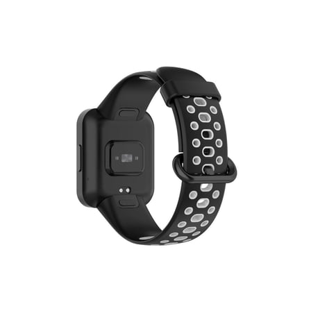 Xiaomi Redmi Watch 2 Spor Delikli Kordon (saat Değildir) - Siyah-gri