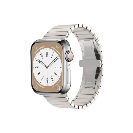 Apple Watch 38mm Kr413 Fine Steel Kordon (saat Değildir) - Yıldız Işığı