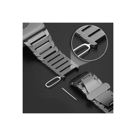 Apple Watch 42mm Kr413 Fine Steel Kordon (saat Değildir) - Yıldız Işığı