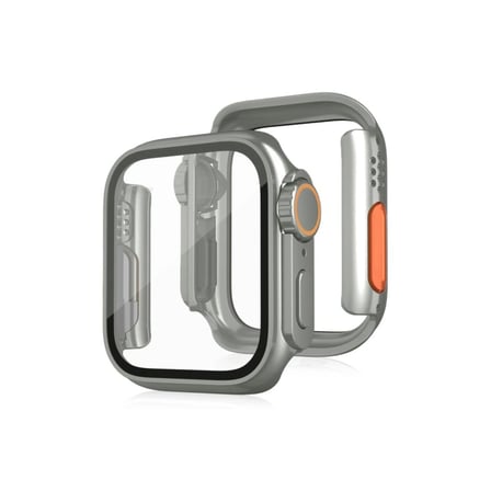 Apple Watch 44mm Watch 49mm Kasa Dönüştürücü Ve Ekran Koruyucu - Yıldız Işığı