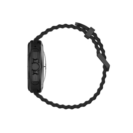 Watch 7 Ultra Kr417 Rug Silikon Kordon (saat Değildir) - Koyu Yeşil