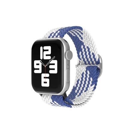 Apple Watch 38mm  Kordon (saat Değildir) - Mavi-beyaz