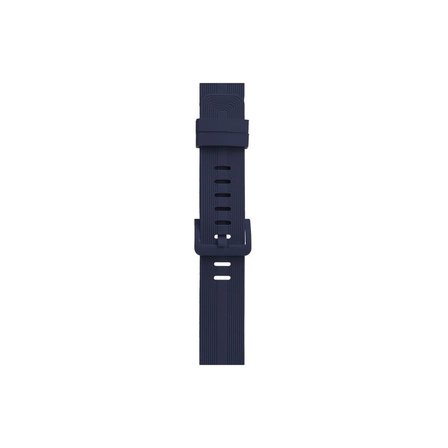 Apple Watch 38mm Kr408 Çizgili Silikon Kordon (saat Değildir) - Lacivert