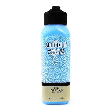 ARTDECO AKRİLİK BOYA 140 ML BULUT MAVİ 070R-3609
