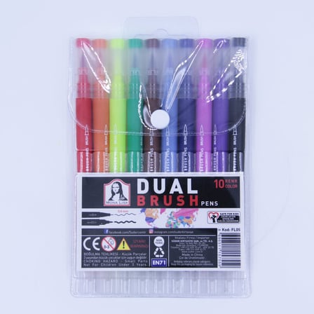 SÜDOR MONALİSA DUAL FİNELİNER+ BRUSH 10 RENK FL05