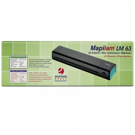 MAPİLAM LM63 LAMİNASYON MAKİNASI A3 1000002