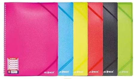 GLOBOX NOTE101 40 Lİ SPR. LASTİKLİ SUNUM DOSYASI