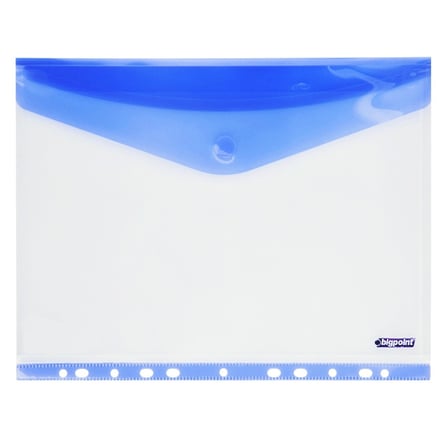 BIGPOINT BP250-35 YANDAN DELİKLİ CIRTLI DOSYA MAVİ-(***3 ADET***)