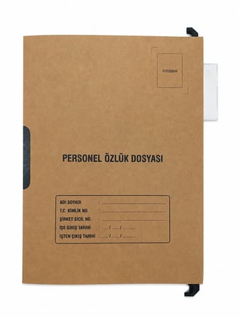 FUL PERSONEL ÖZLÜK DOSYASI ASKILI-(***9 ADET***)