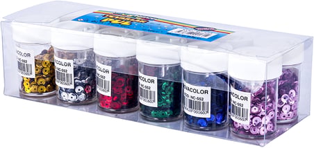 NOVA COLOR YUVARLAK PUL ( A D E T ) NC-552-(***3 ADET***)