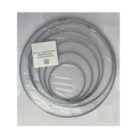 MAKROME YUVARLAK METAL DÜŞKAPANI SETİ-(***6 ADET***)