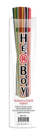 HERBOY RULO FON KARTONU 10 RENK 120 gr.50X70  HRB39669