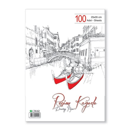 ÇINAR 24x34 RESİM KAĞIDI 120 gr 20 Lİ 41003-(***1 ADET***)