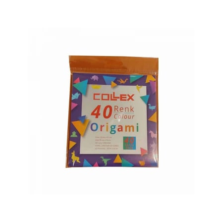 3A ARK 1248 ORİGAMİ KAĞIDIR 40 YAPRAK 15x15 CM-(***9 ADET***)