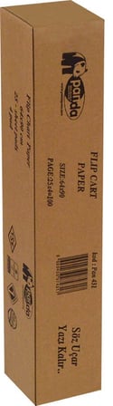 PANDA 64x90 FLİPCHART KAĞIDI RULO DÜZ 100 LÜ PAN-431