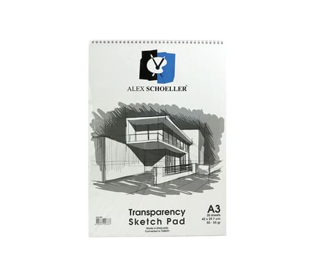 ALEX ESKİZ BLOK A3 30 YP SPİRALLİ ALX-863