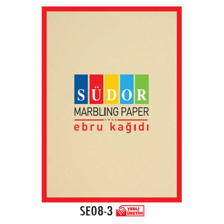 SÜDOR 35x50 EBRU KAĞIDI ŞAMUA 70 gr SE08-3