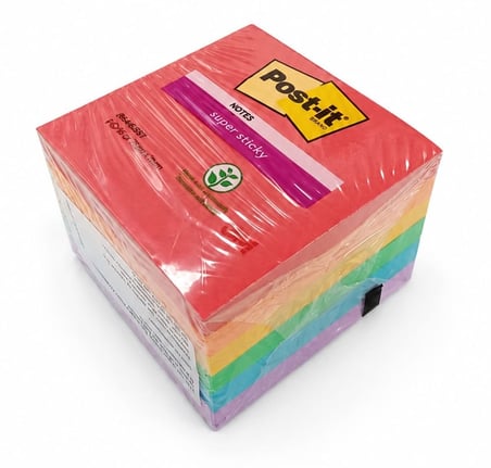 3M 654-6SS-PLAY 76X76 RENK KOLEKSİYONU POST-İT 6 RENK