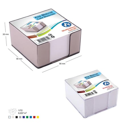 3A ARK 567-1 KÜP BLOK 8,5x8,5 KAĞITLI-(***6 ADET***)