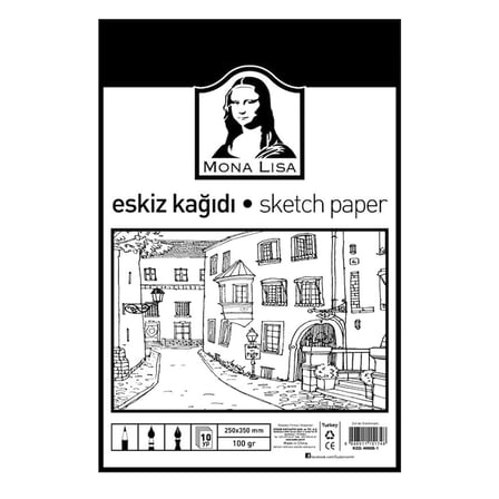SÜDOR ESKİZ KAĞIDI 25x35 100 gr 10 YP MN08-1-(***6 ADET***)