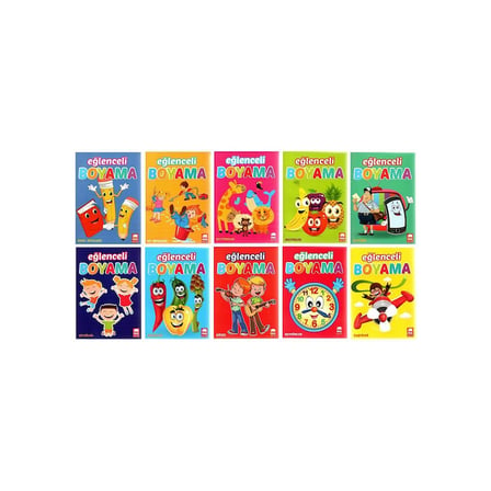 EMA ÇOCUK EĞLENCELİ BOYAMA 1-10-(***6 ADET***)