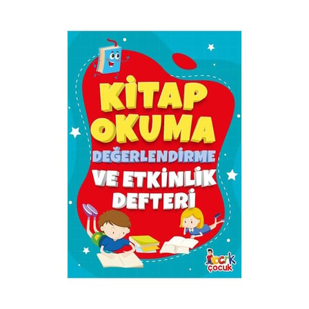 KİTAP OKUMA DEĞERLENDİRME VE ETKİNLİK DEFTERİ A4/BICIRIK-(***12 ADET***)